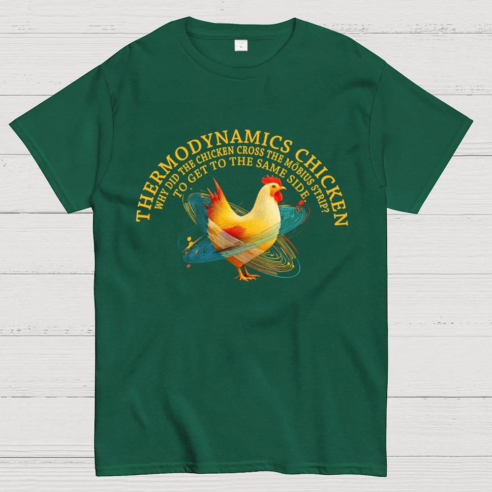 Thermodynamics Chicken Geek T-Shirt