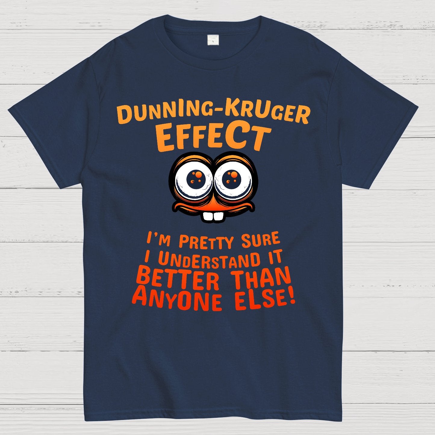 Dunning-Kruger-Effekt Geek T-Shirt