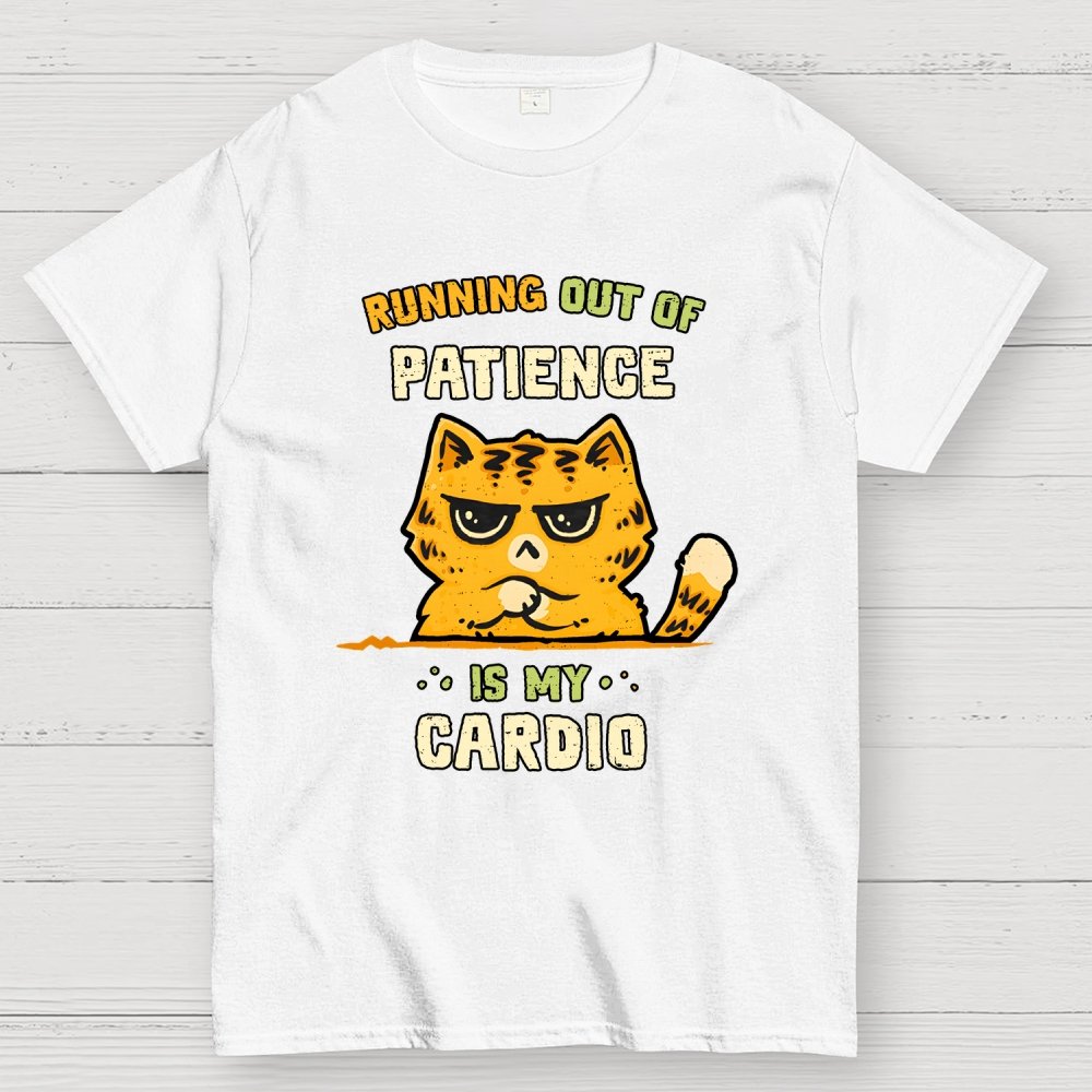 Running Out Of Patience Geek T-Shirt