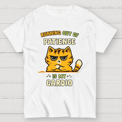 Running Out Of Patience Geek T-Shirt