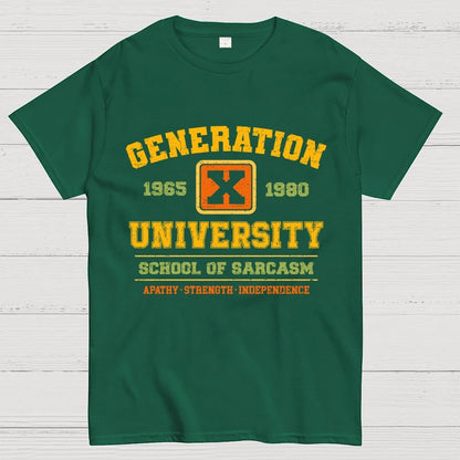 Generation X University Unisex Geek T-Shirt