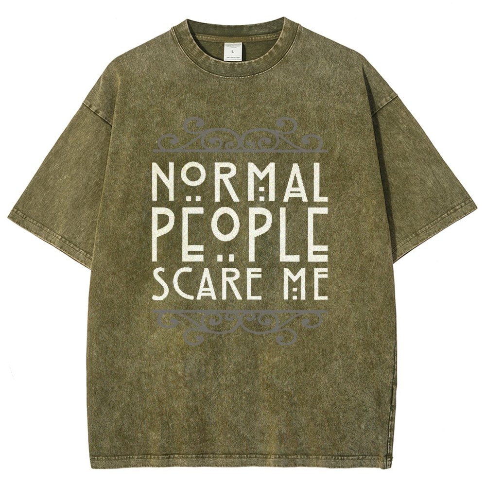 People Are Scary Vintage Distressed T-shirt