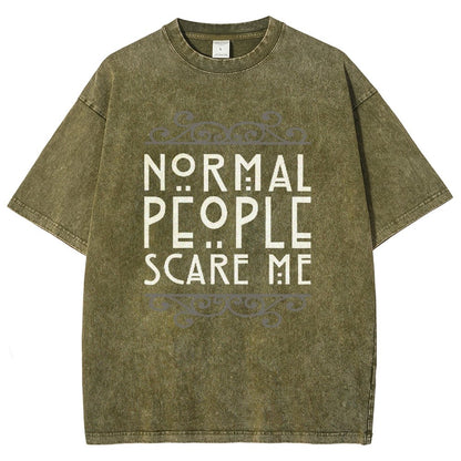 People Are Scary Vintage Distressed T-shirt