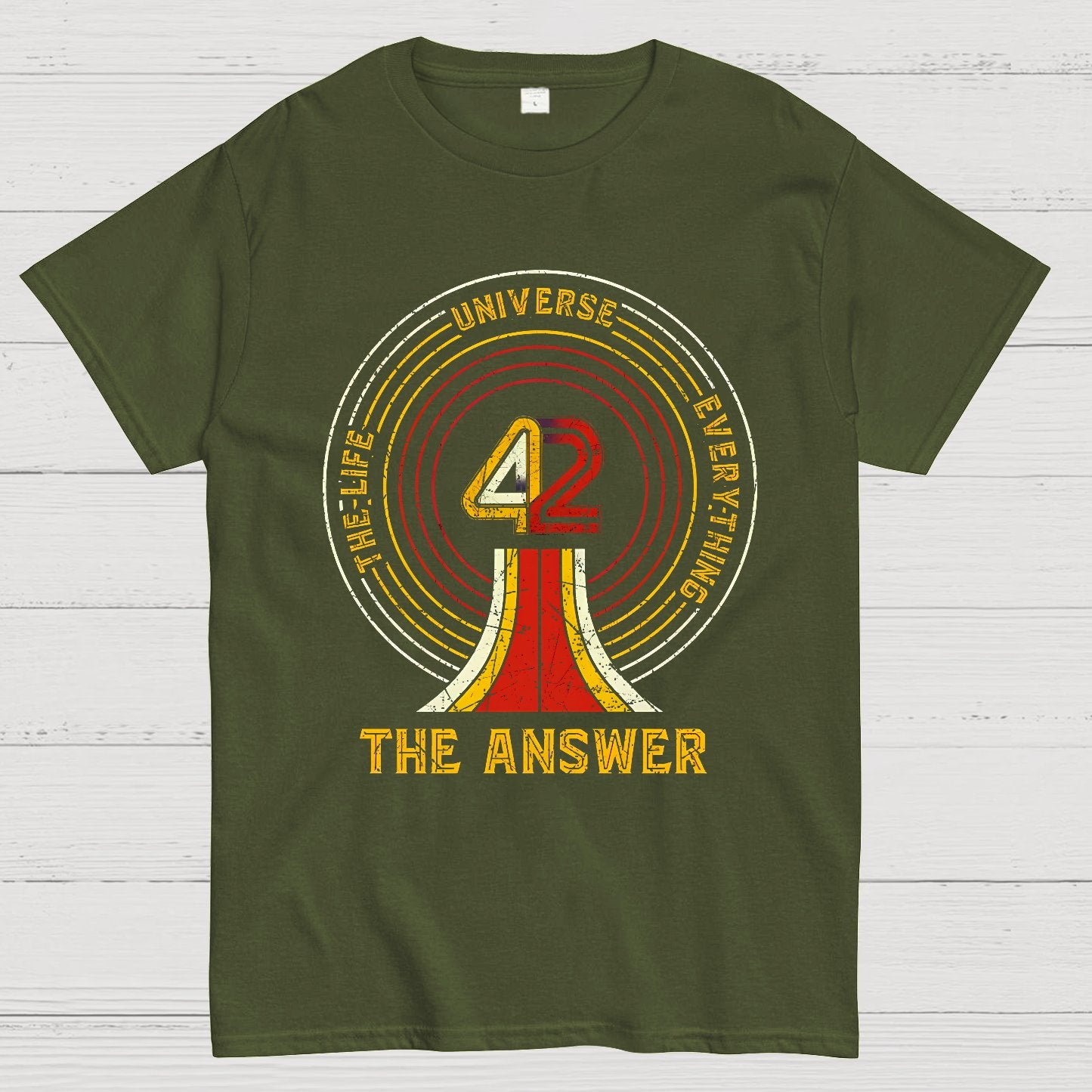42 The Life Universe Everything Geek T-Shirt