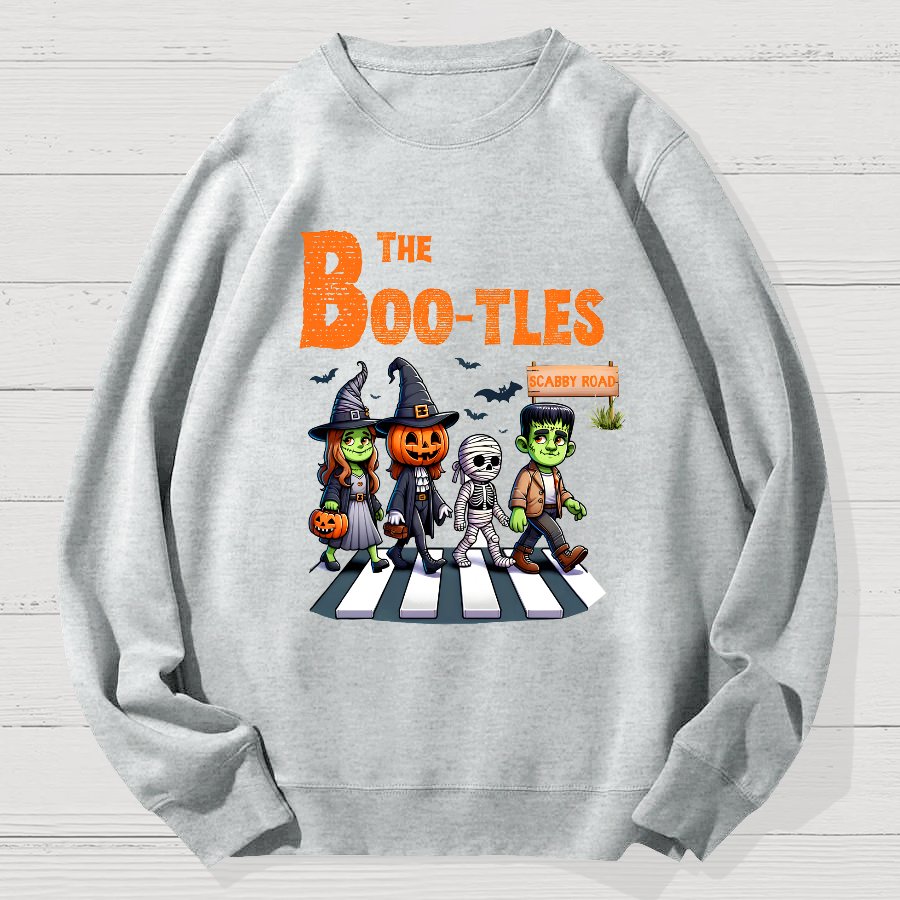 The Bootles Halloween Geek Cotton Sweatshirt