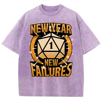 New Year New Failures Vintage Distressed T-shirt