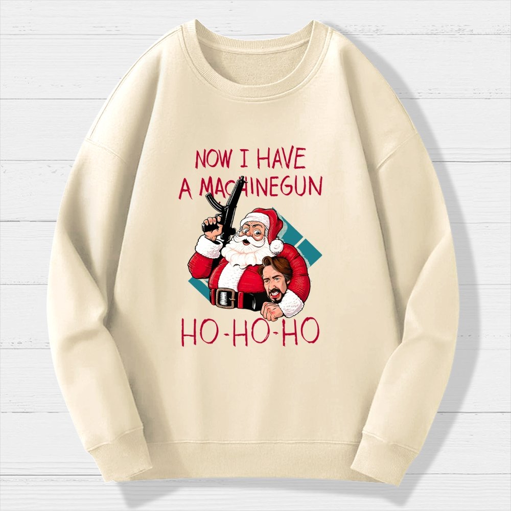 Ho-Ho-Ho Geek Cotton Sweatshirt
