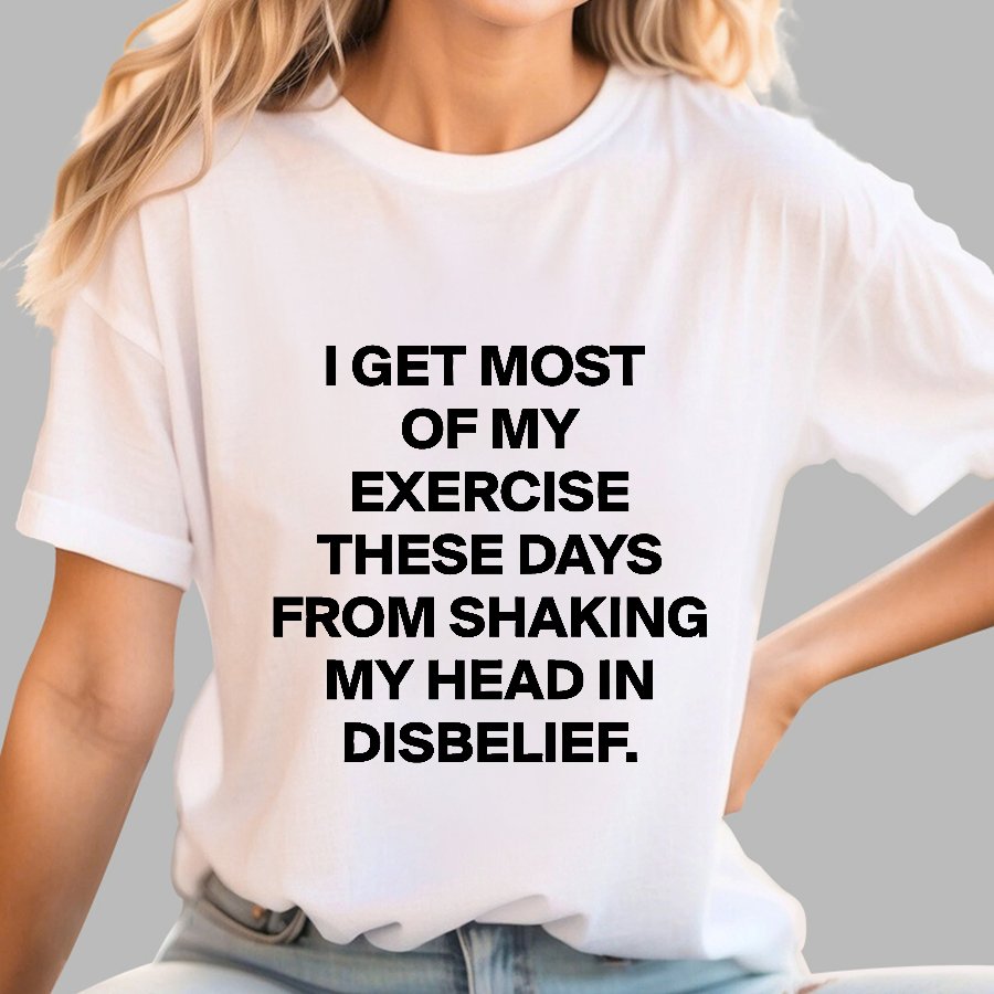 Shaking My Head Sarcastic Geek T-Shirt