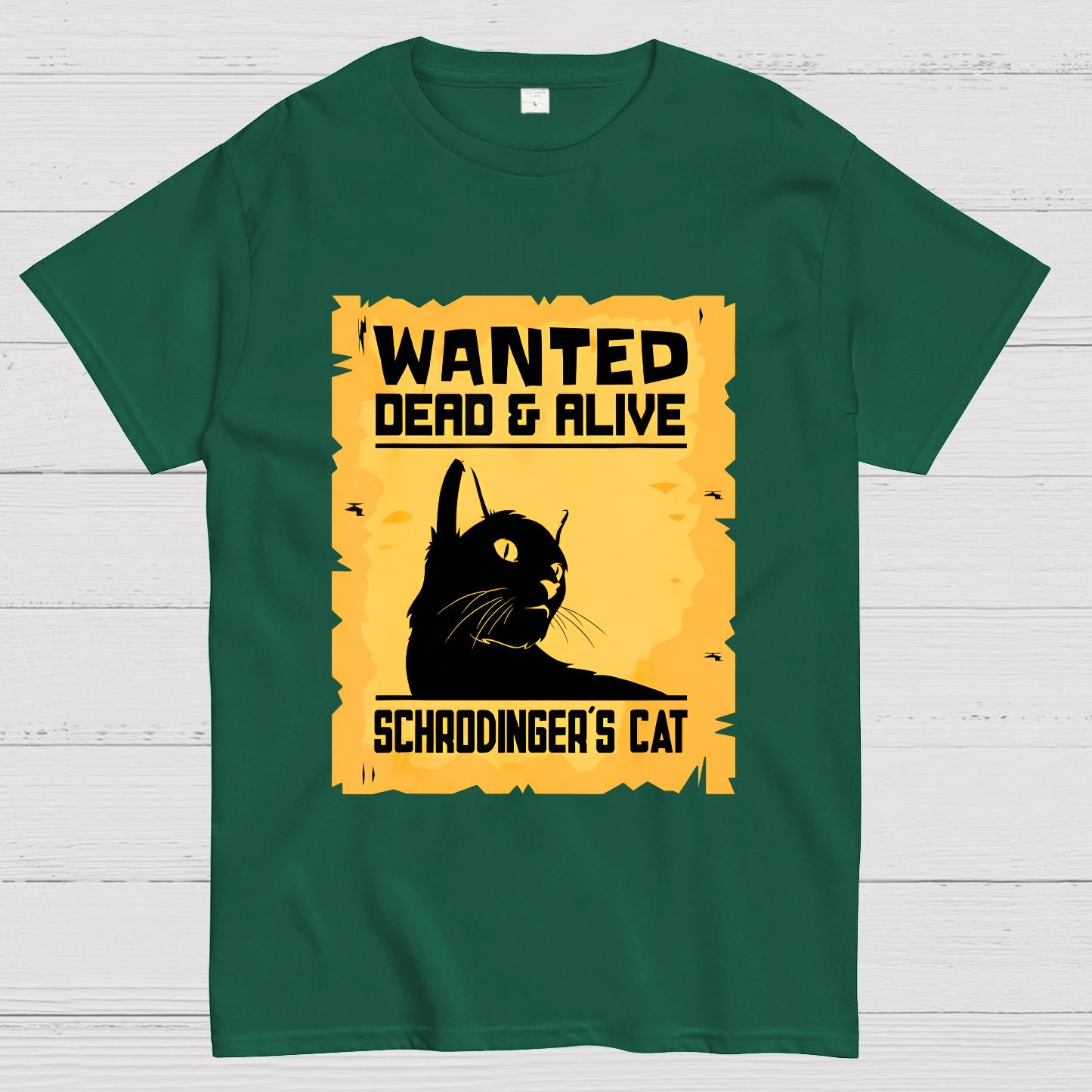 Schrödinger's Cat Is Dead or Alive Geeky T-Shirt