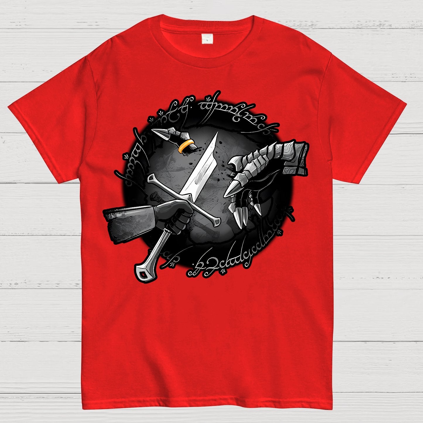 Cut Ring Geek T-Shirt