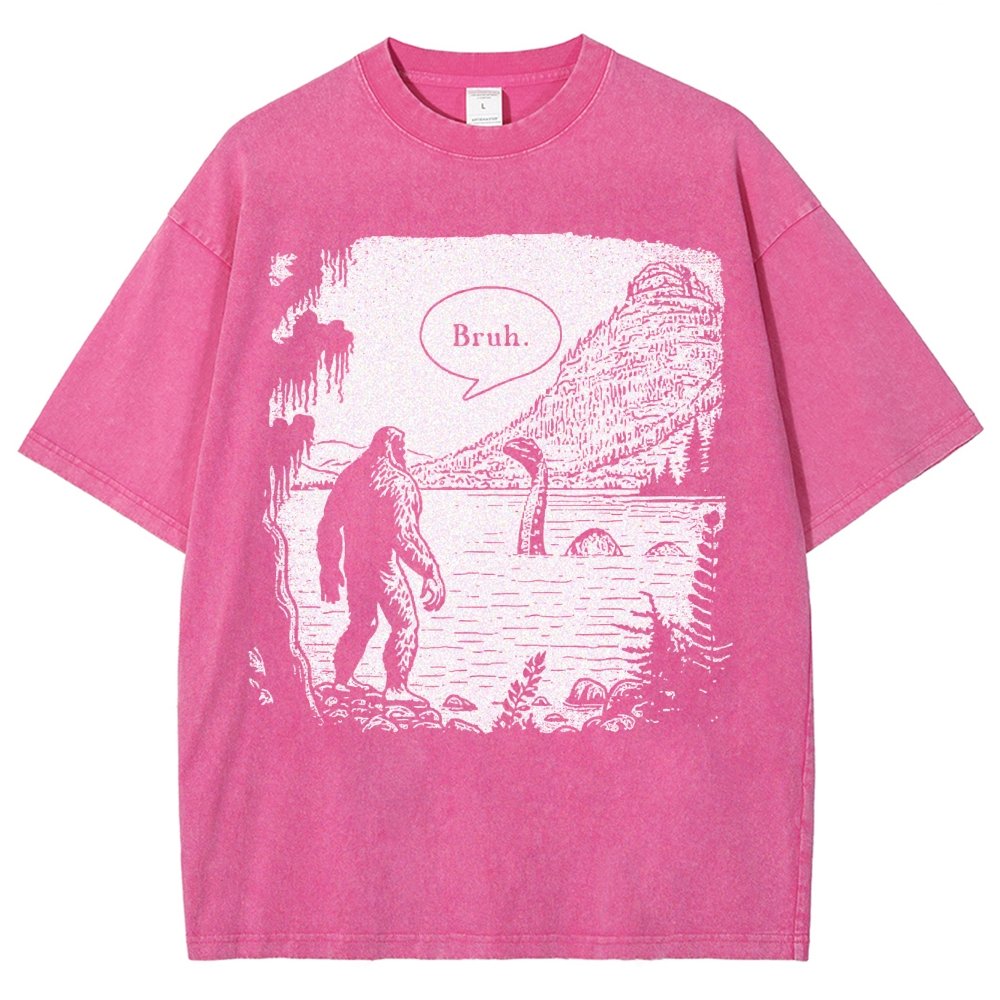 Bruh Vintage Distressed T-shirt