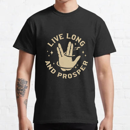Live Long And Prosper Geeky T-Shirt