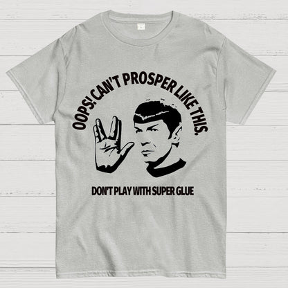 Oops! Can’t Prosper Like This. Funny Geek T-Shirt