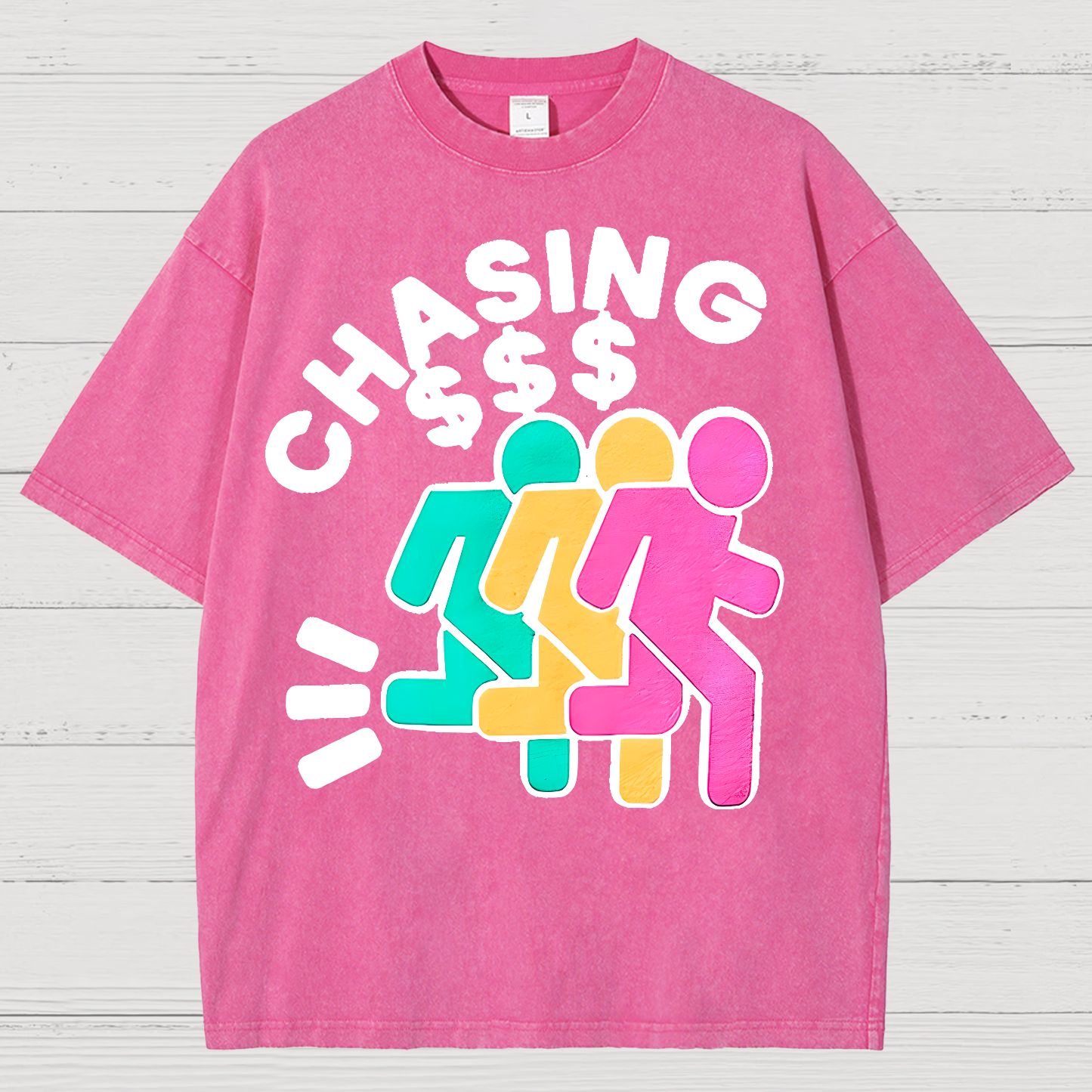 Chasing Money Sarcasm Vintage Distressed T-shirt