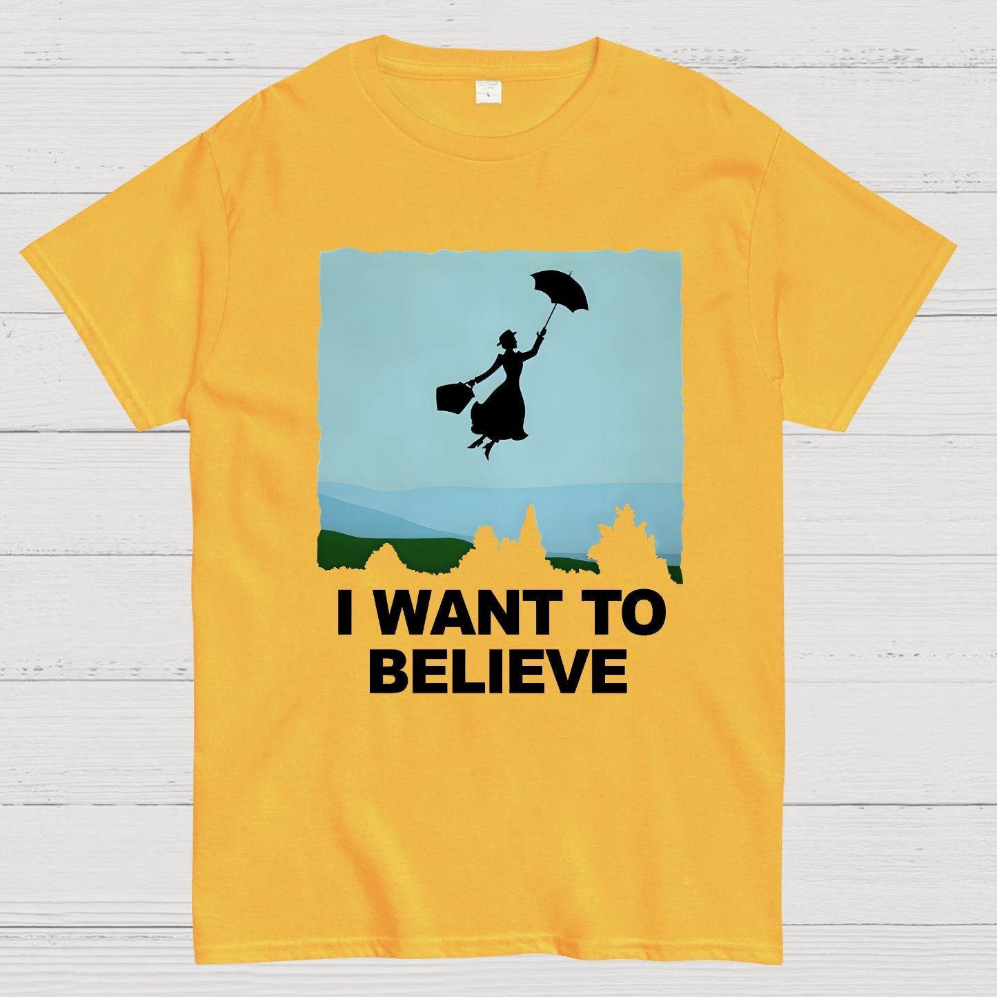 I Want To Believe Perfect Nanny Geek T-Shirt