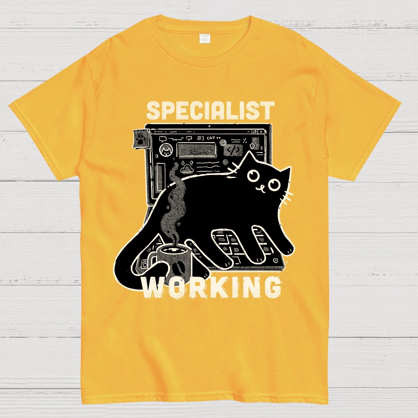 Specialist Working Geek T-Shirt