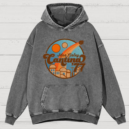 Vintage Hangout 77 Vintage Distressed Hoodie