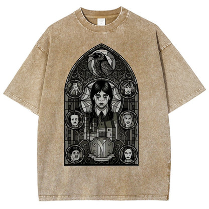 Stained Glass of Outcasts Vintage Distressed T-shirt