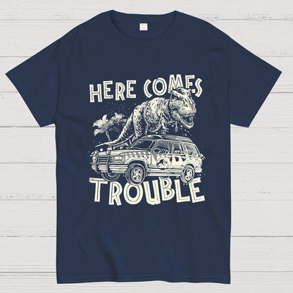 Here Comes Trouble Geek T-Shirt