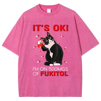 It's Ok Vintage Distressed T-shirt