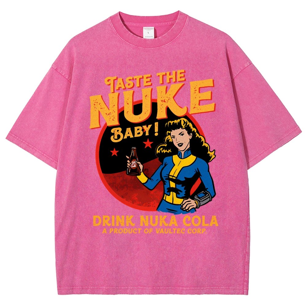 Taste the nuke Vintage Distressed T-shirt