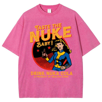 Taste the nuke Vintage Distressed T-shirt