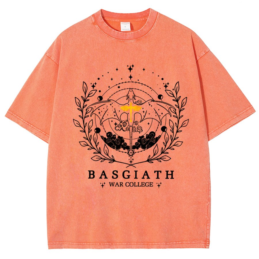Fourth Wing Nerd Tee, Dragon Rider Bookish Vintage Distressed T-shirt
