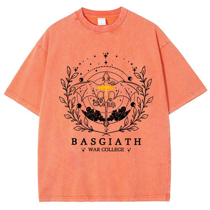 Fourth Wing Nerd Tee, Dragon Rider Bookish Vintage Distressed T-shirt