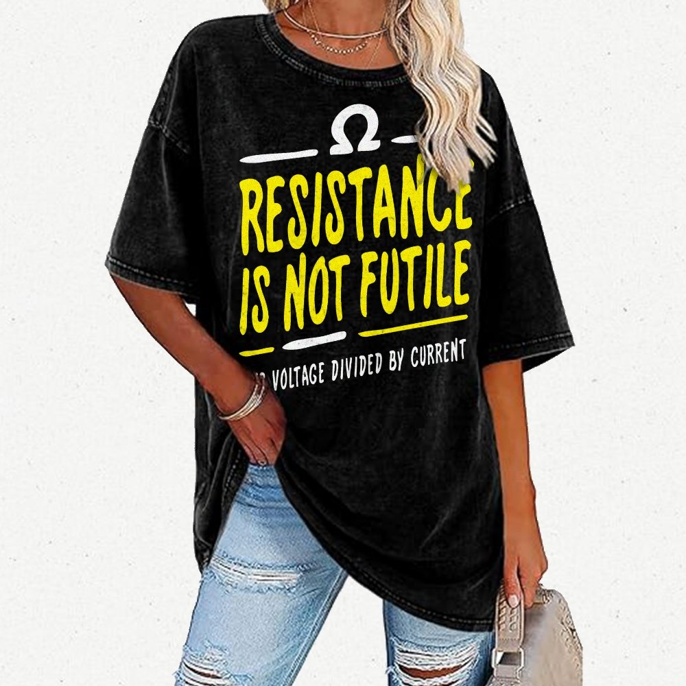 Opposition is not in vain Vintage Distressed T-shirt