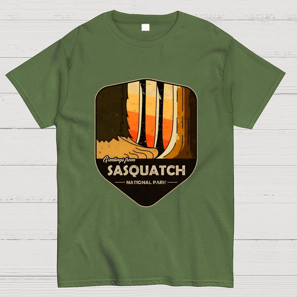Big Foot Souvenirs Geek T-Shirt