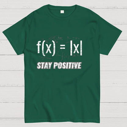 Stay Positive Avoid Negativity Geeky T-Shirt