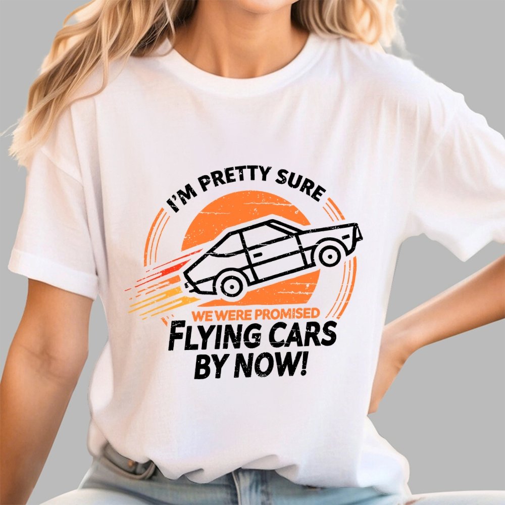 Flying Cars By Now Geek T-Shirt