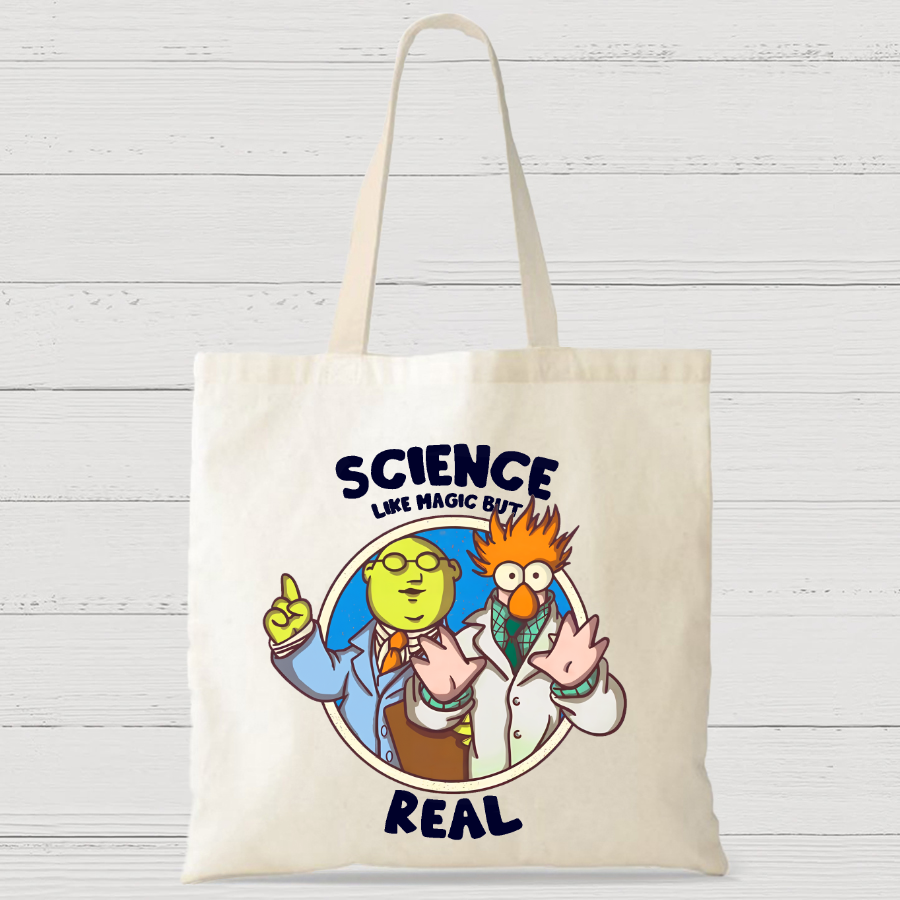 Science Is Like Magic Casual Classic Canvas Bag