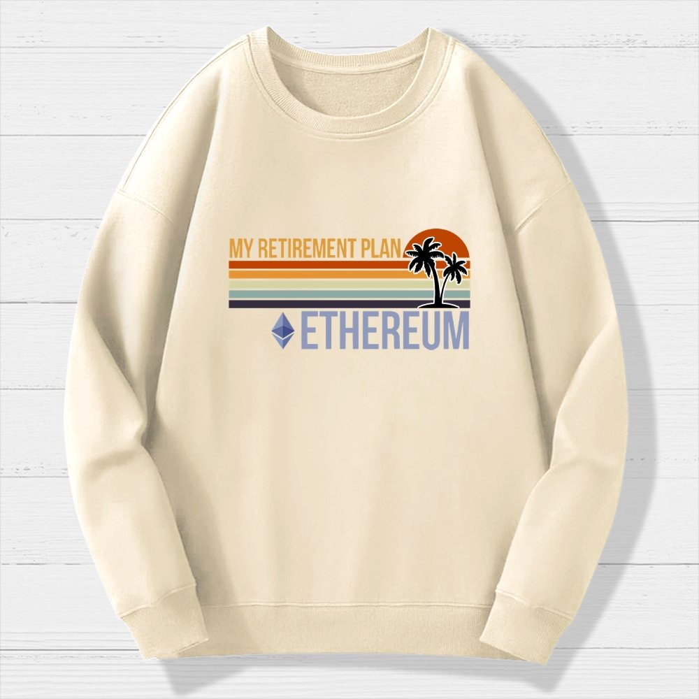 ETH Retirement Plan Geek Cotton Sweatshirt