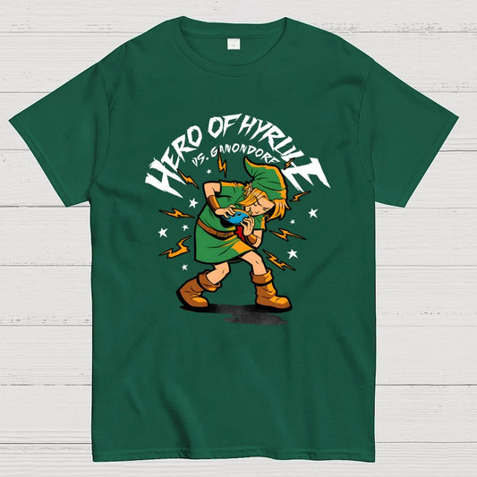Hero Game Music Comic Geek T-Shirt