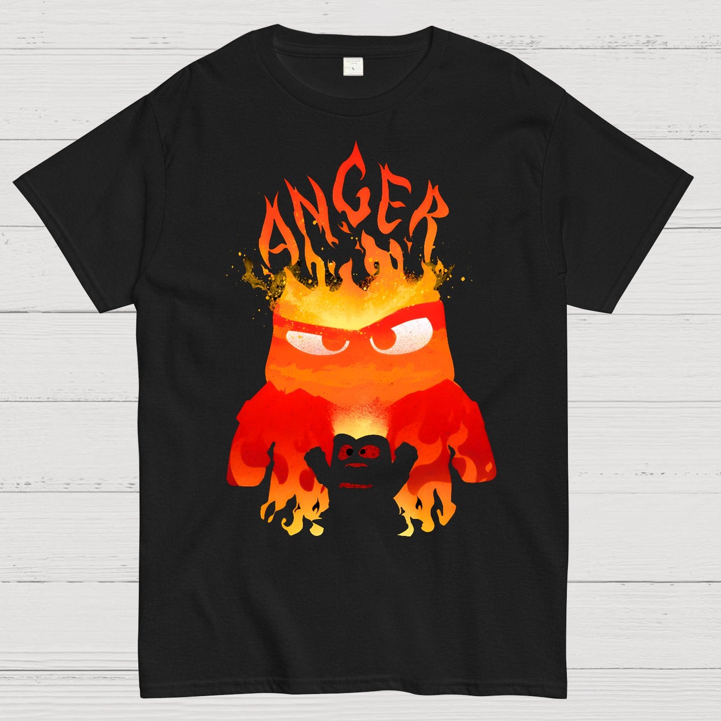 Anger Fire Geek T-Shirt