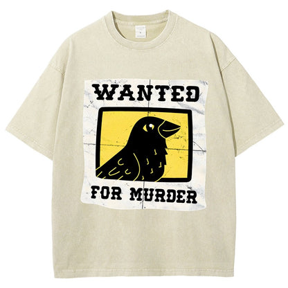 Crows Wanted Vintage Distressed T-shirt