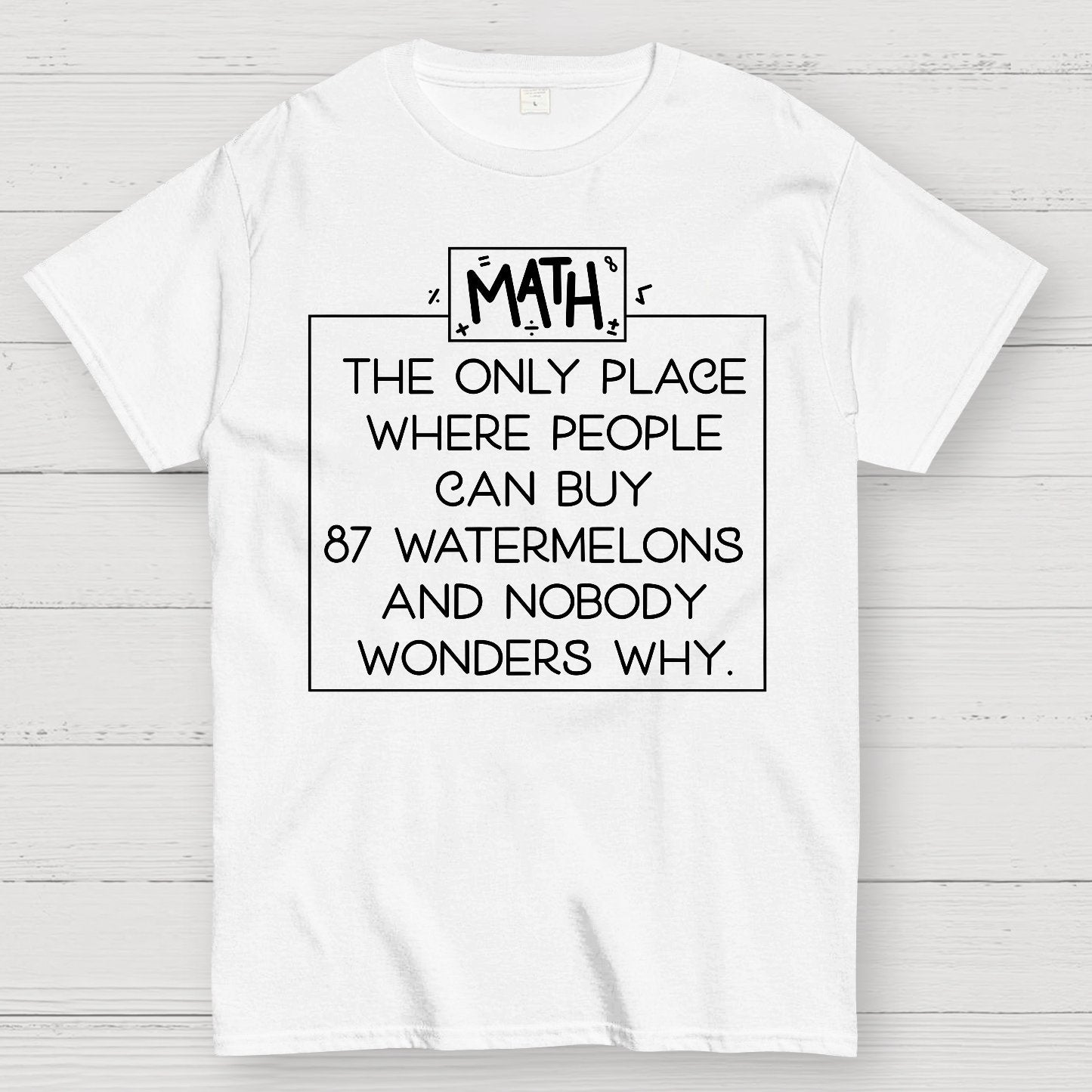 Mathematics - Interesting Sayings Geek T-Shirt