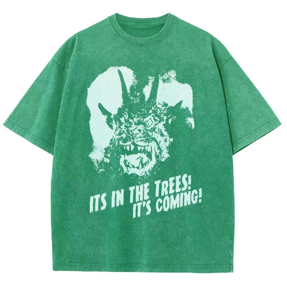 Night Of The Demon It's In The Trees ! Vintage Distressed T-shirt