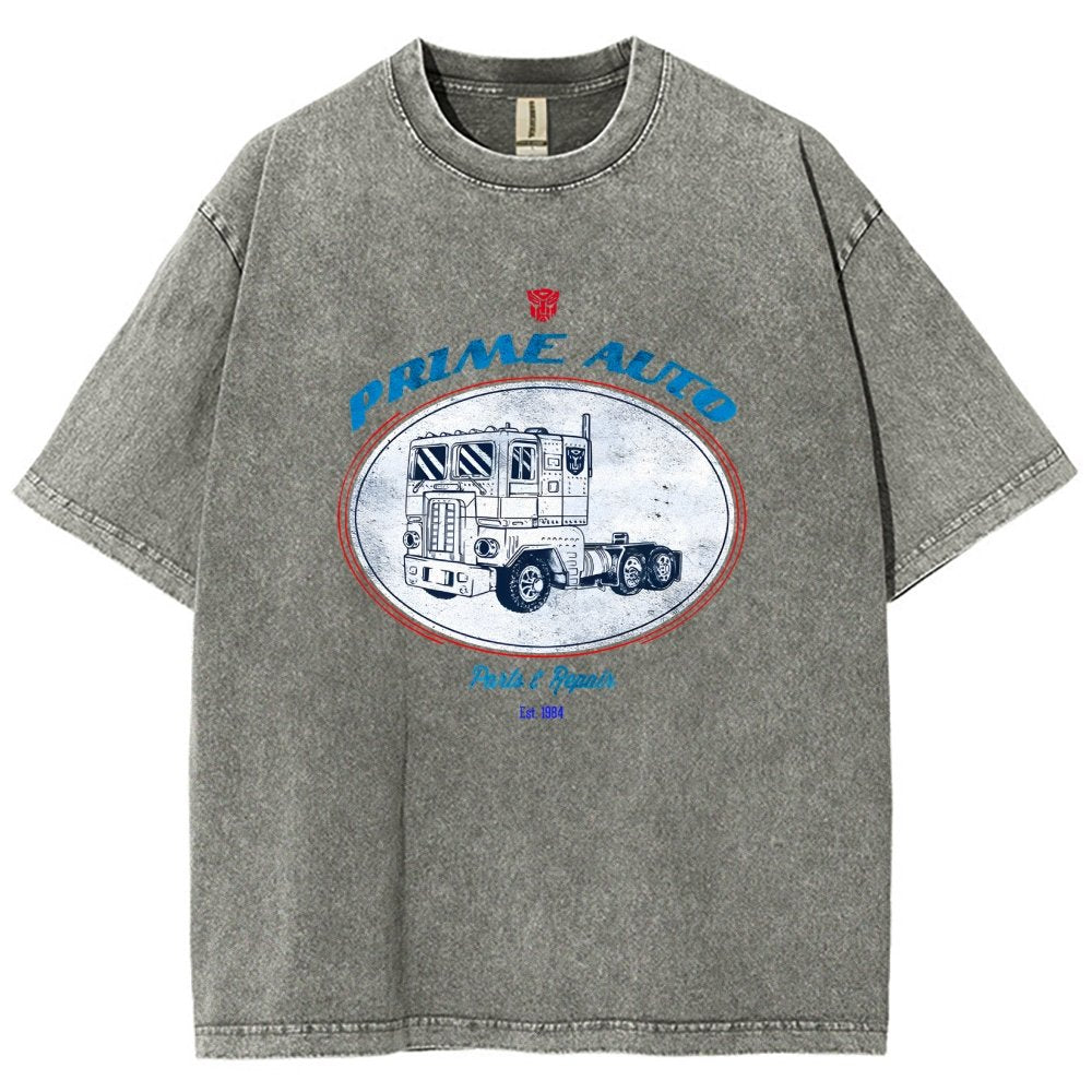 Prime Auto Vintage Distressed T-shirt