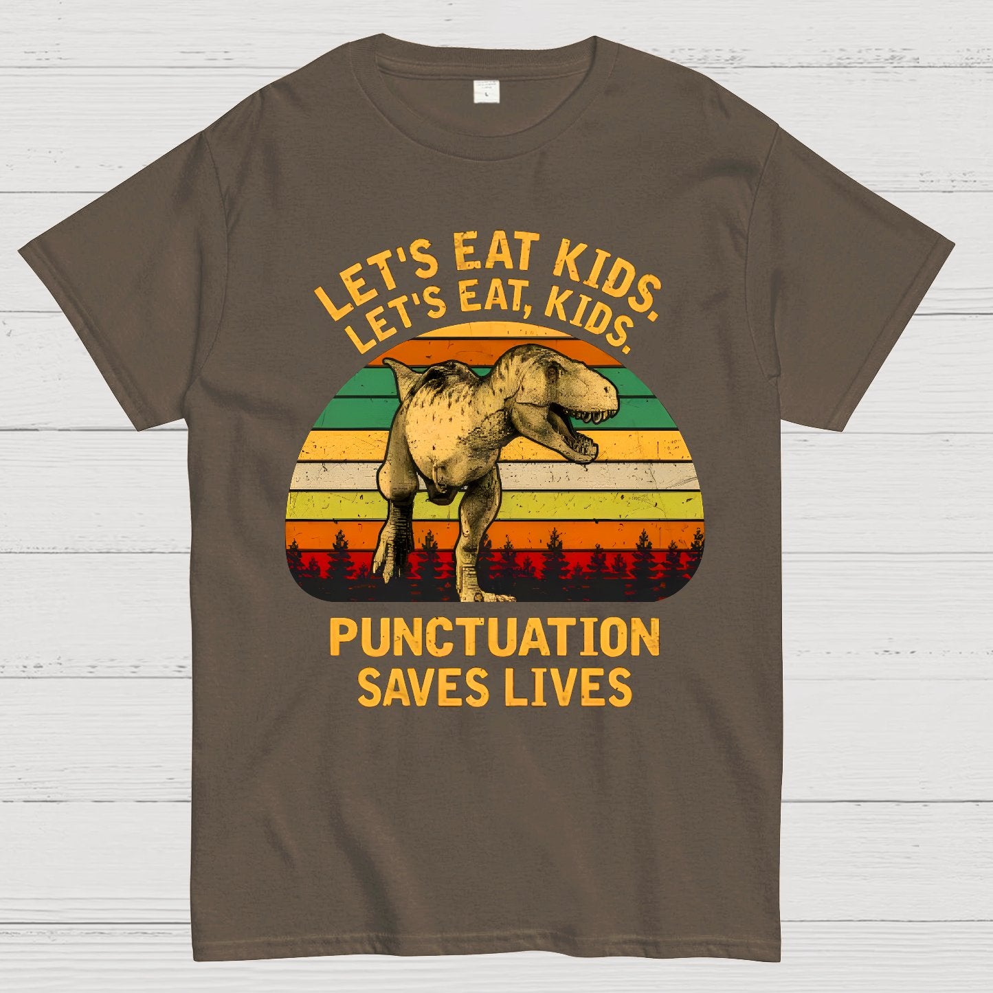 Punctuation Saves Lives Funny Geek T-Shirt