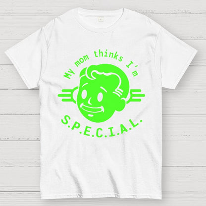 My Mom Thinks I'm S.P.E.C.I.A.L. Geek T-Shirt