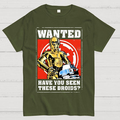 Wanted Robot Geek T-Shirt