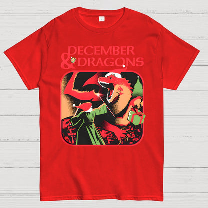 December & Dragons Geek T-Shirt