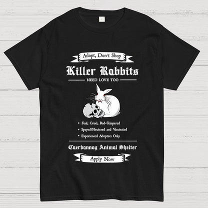 Adopt a Killer Rabbit Geek T-Shirt