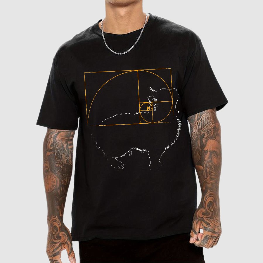 Golden Cat Geek T-Shirt