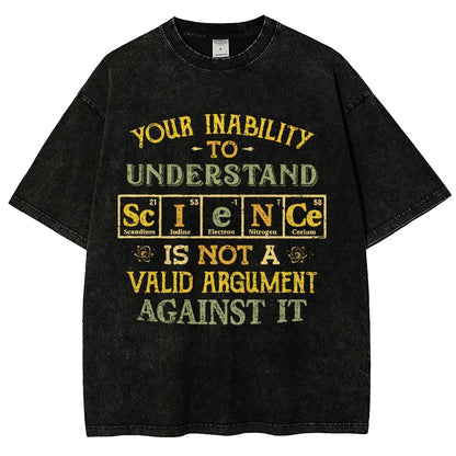 Understanding Science Vintage Distressed T-shirt