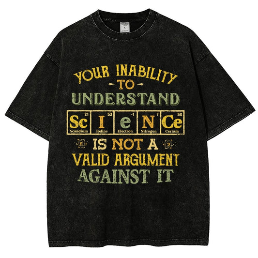 Understanding Science Vintage Distressed T-shirt