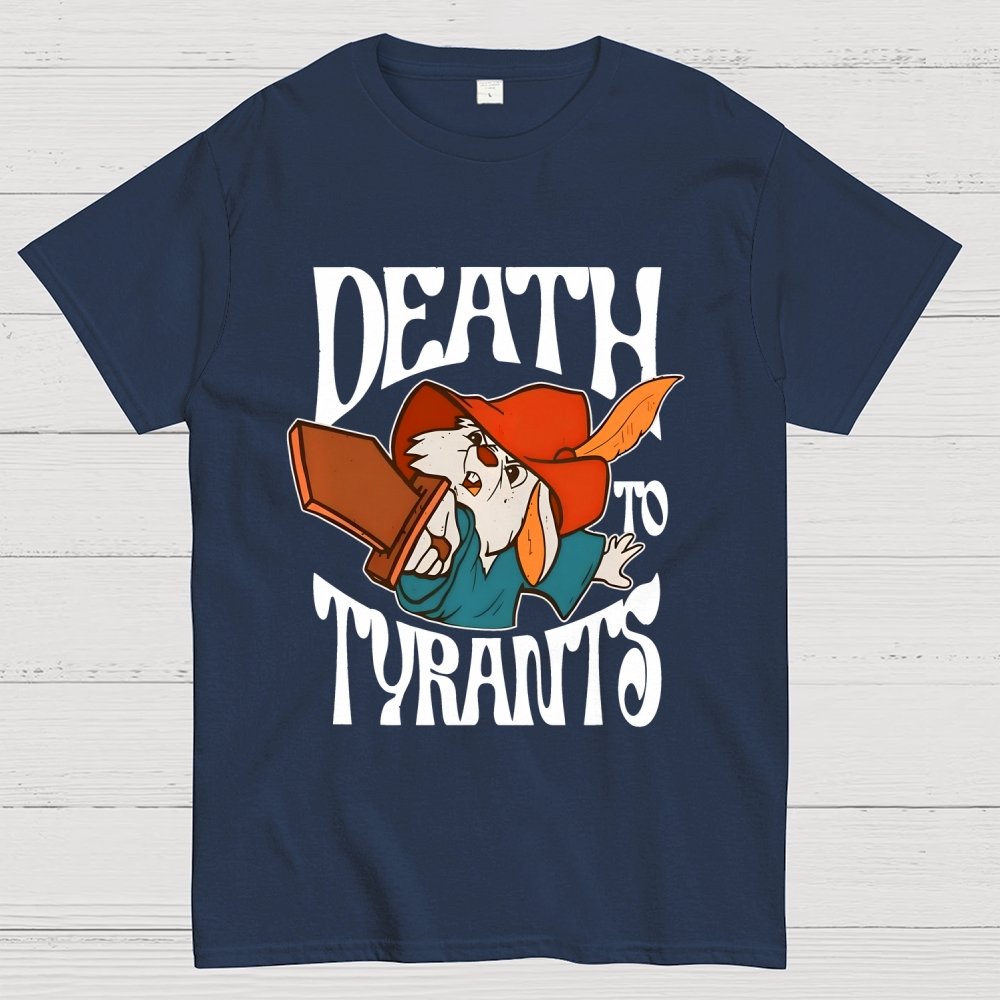 Skippy Rabbit Death To Tyrants Unisex Geek T-Shirt
