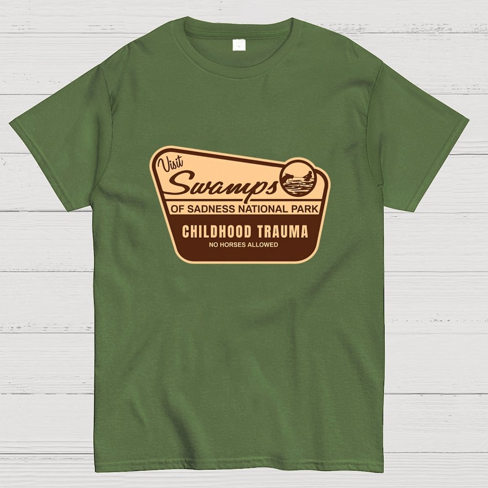 Mysterious Swamps National Park Geek T-Shirt